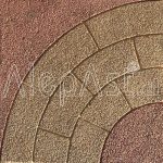 Pastelón 50x50 Mosaico Circulo 900-1102