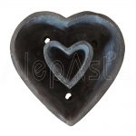 Macetero de Cemento Corazón 033