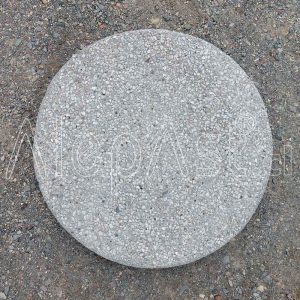 Pastelón Redondo Piedra Gris Blanco 35cm 535-10